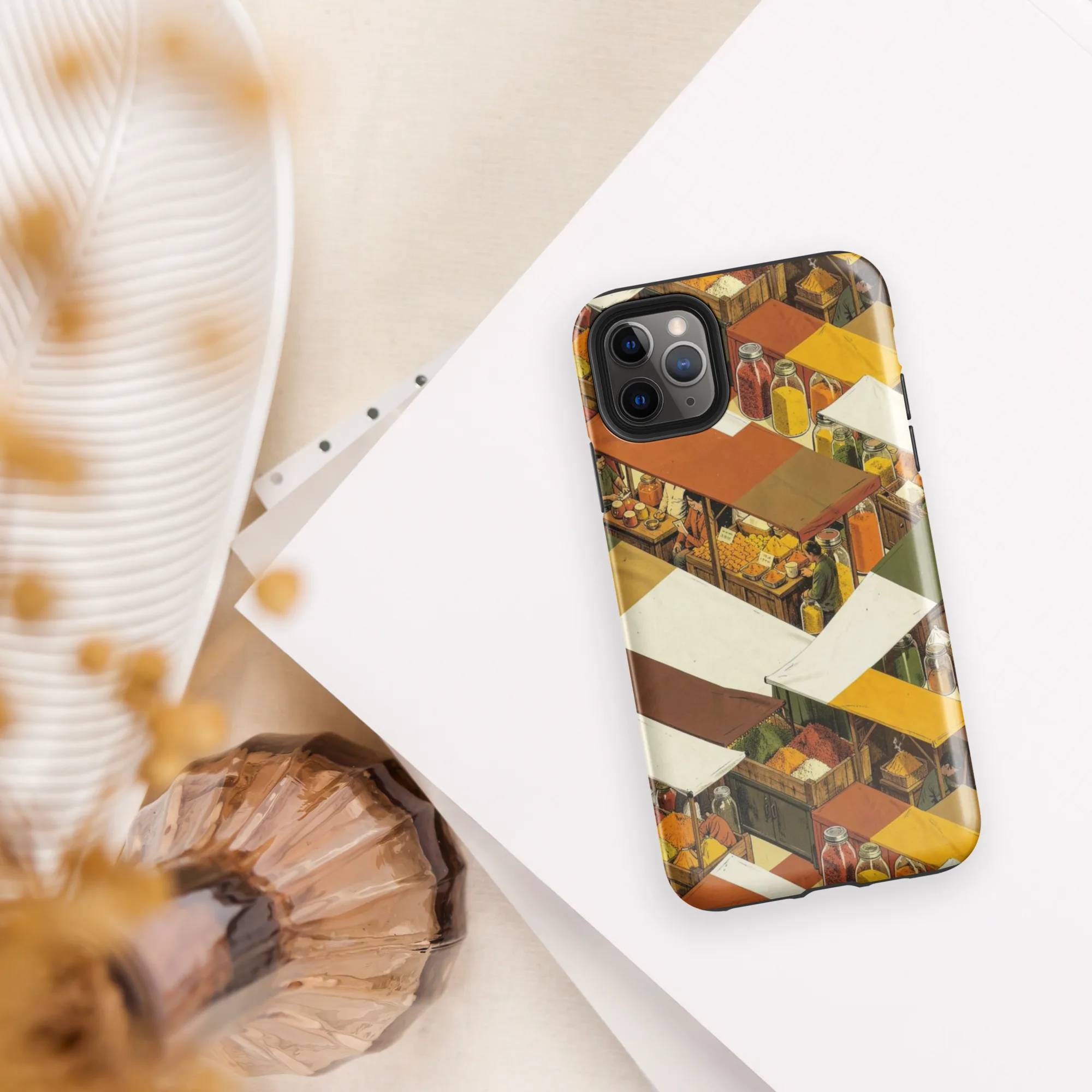 Spice Market on Tough Case for iPhone® — Front