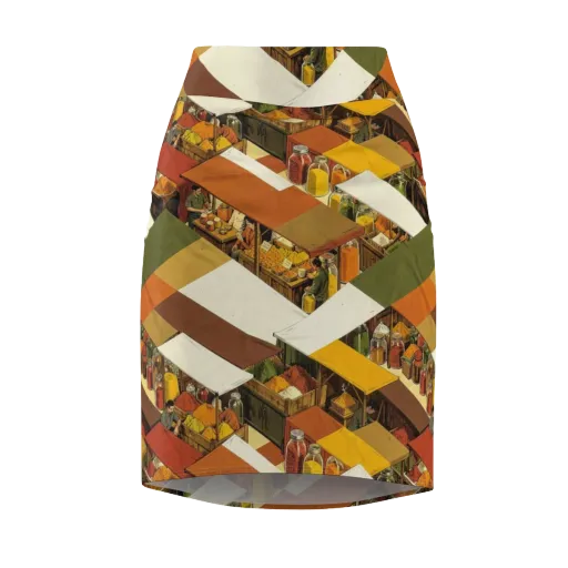 Spice Market on a Pencil Skirt