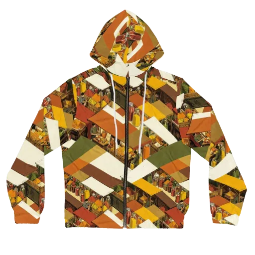 Spice Market on a Women's Full-Zip Hoodie