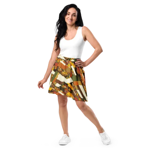 Spice Market on a Skater Skirt