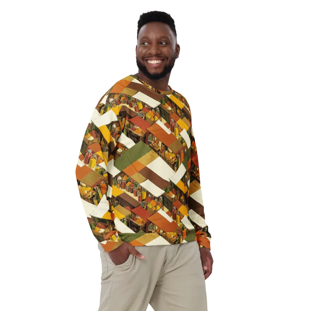 Spice Market on Sweatshirt — Front