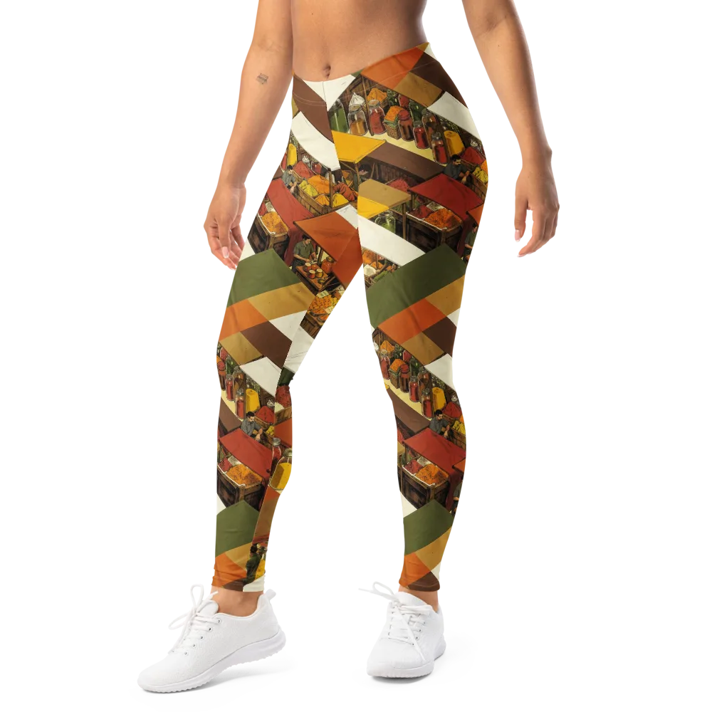 Spice Market on Leggings — Left Front