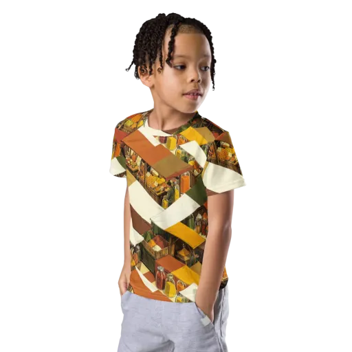 Spice Market on a Kids Crew Neck T-Shirt