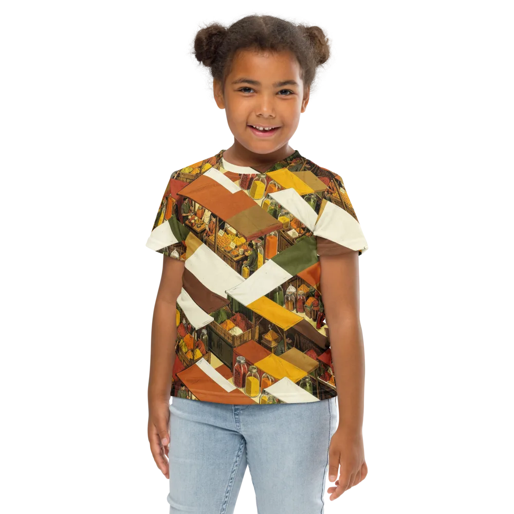 Spice Market on Kids Crew Neck T-Shirt — Front