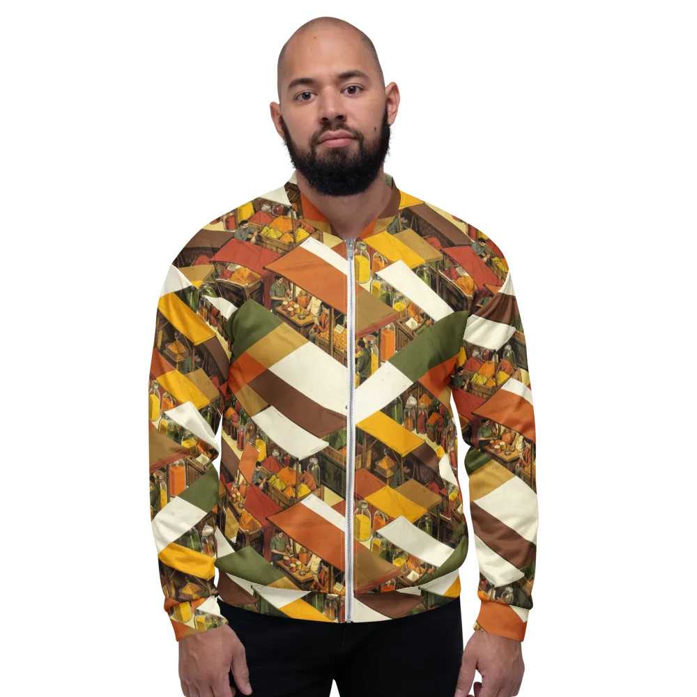 Spice Market on Bomber Jacket — Front