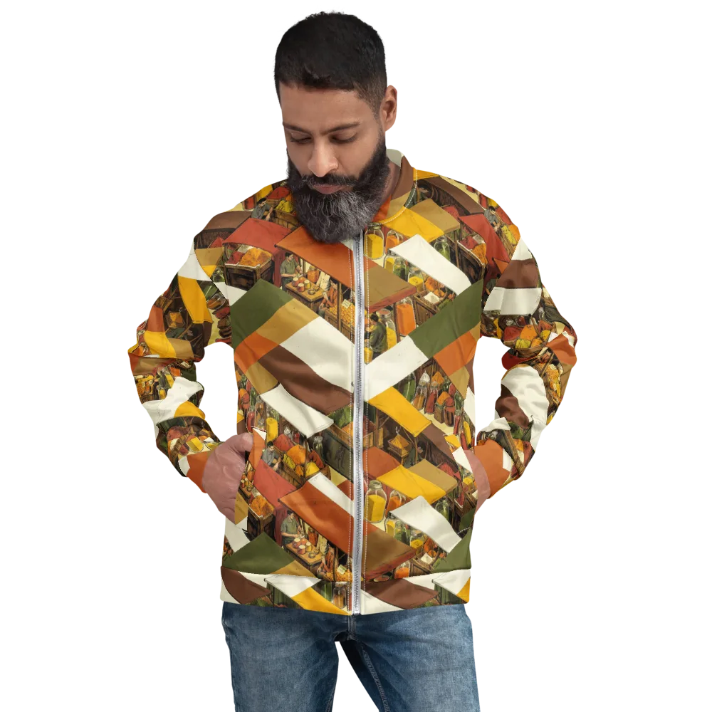 Spice Market on Bomber Jacket — Front