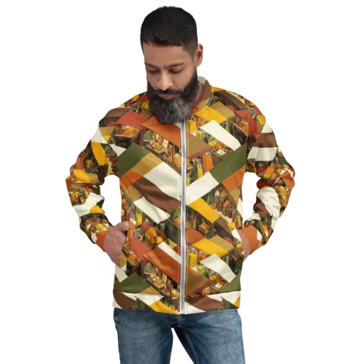 Spice Market on a Bomber Jacket