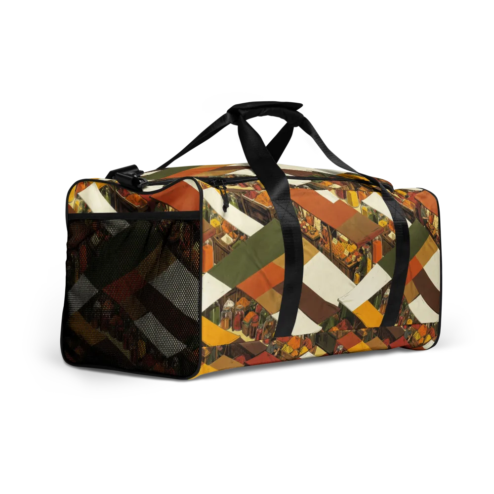 Spice Market on Duffle Bag — Right Front