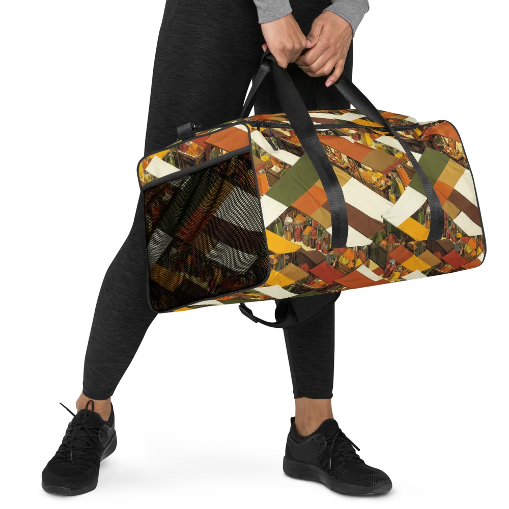 Spice Market on Duffle Bag — Right Front