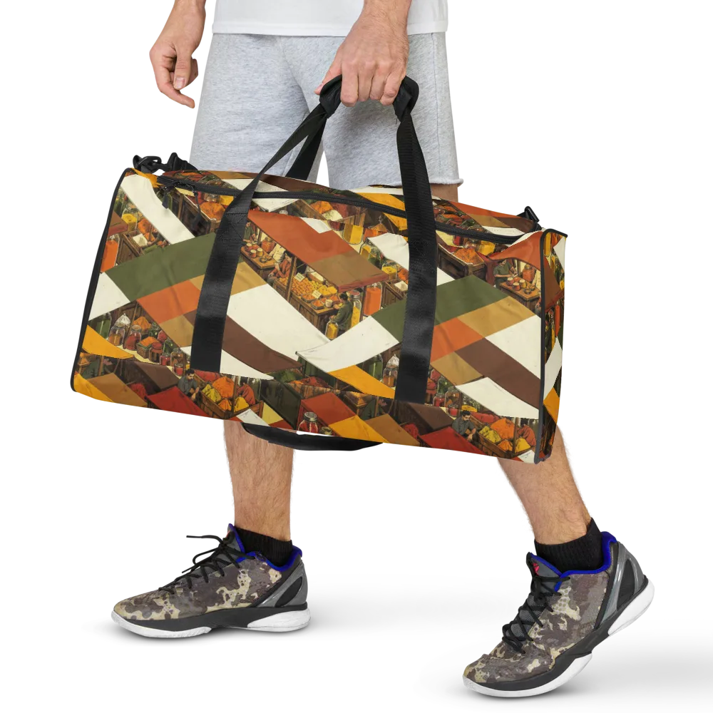 Spice Market on Duffle Bag — Front