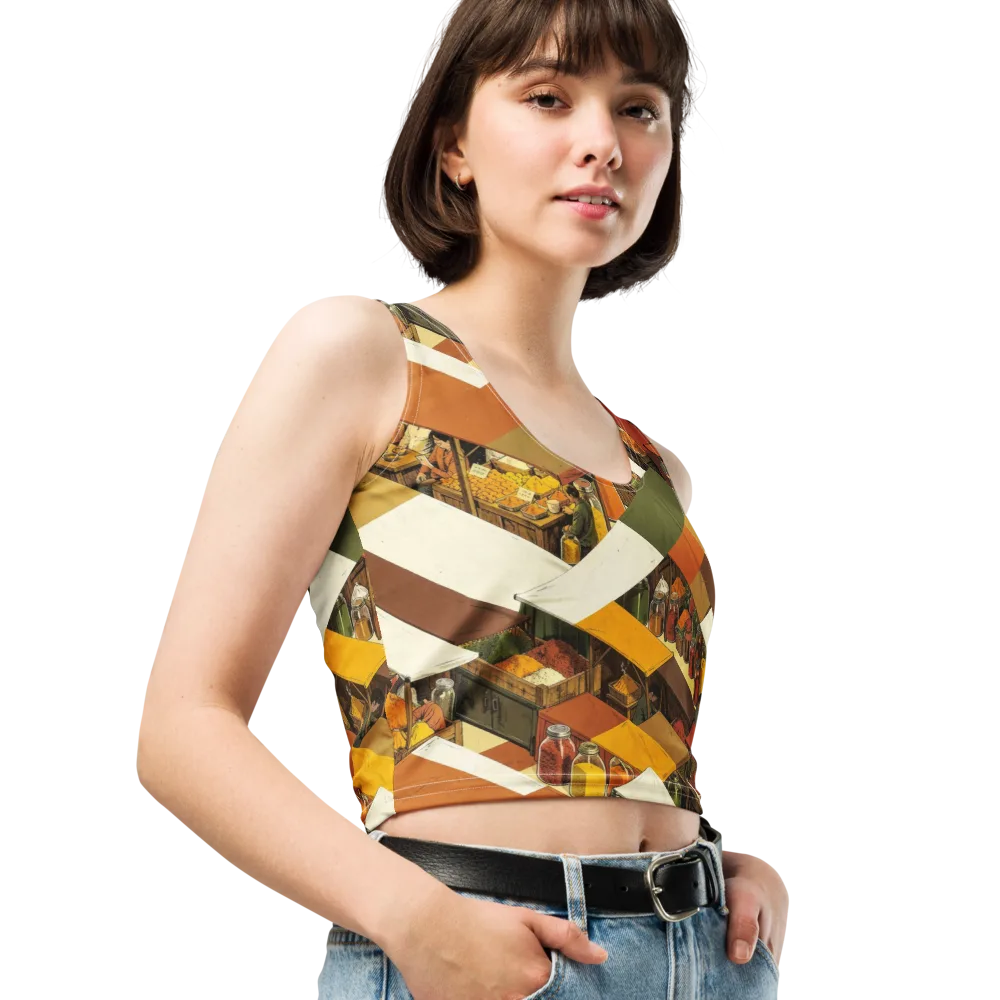 Spice Market on Crop Top — Right Front