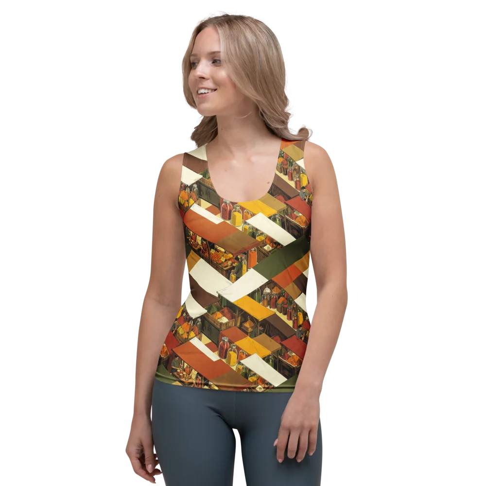 Spice Market on Women's Tank Top — Front