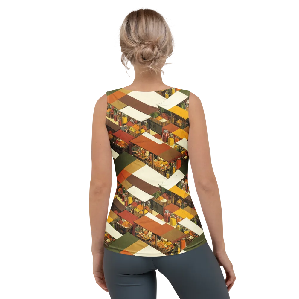 Spice Market on Women's Tank Top — Back
