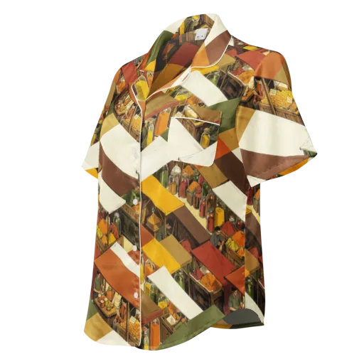 Spice Market on a Women's Short Sleeve Pajama Top