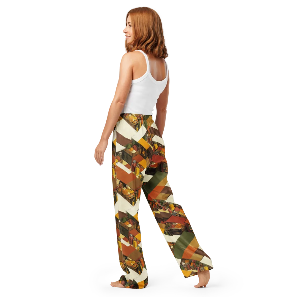Spice Market on Women's Pajama Pants — Back