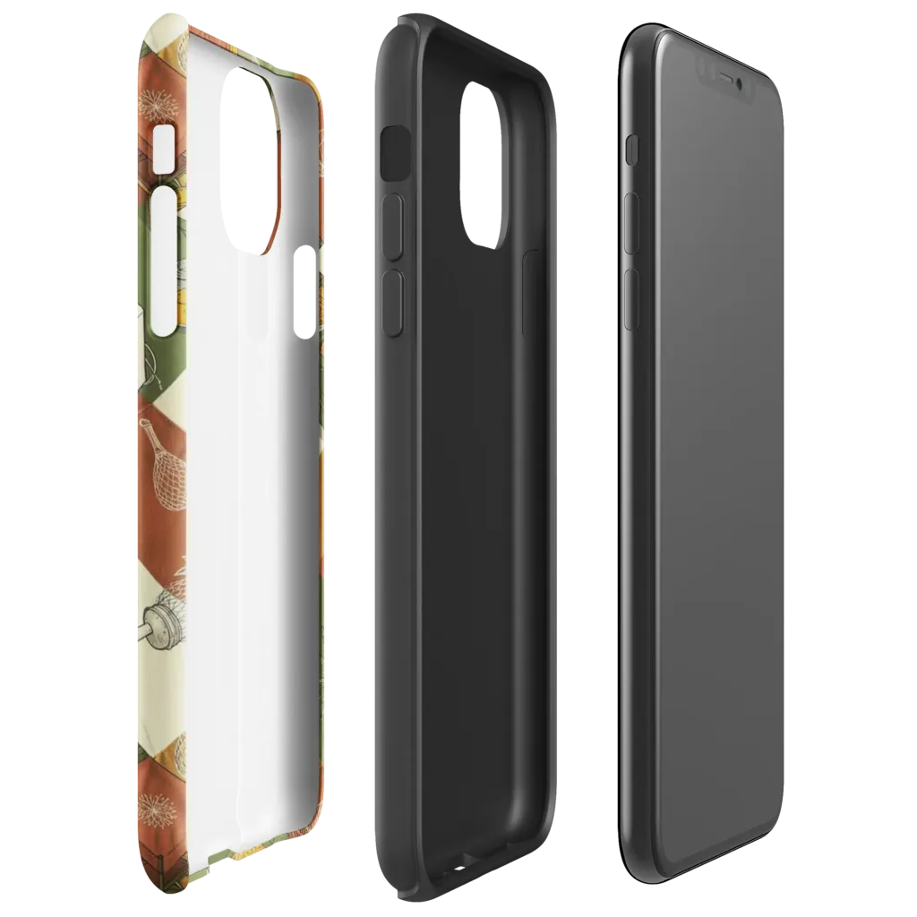 Bazaar Geometry on Tough Case for iPhone® — Right