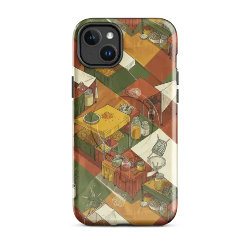 Bazaar Geometry on a MagSafe Tough Case for iPhone®