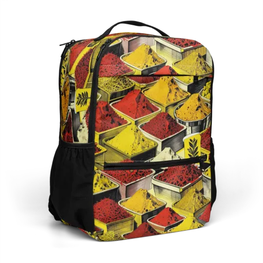 Spice Market Static on a Utility Backpack