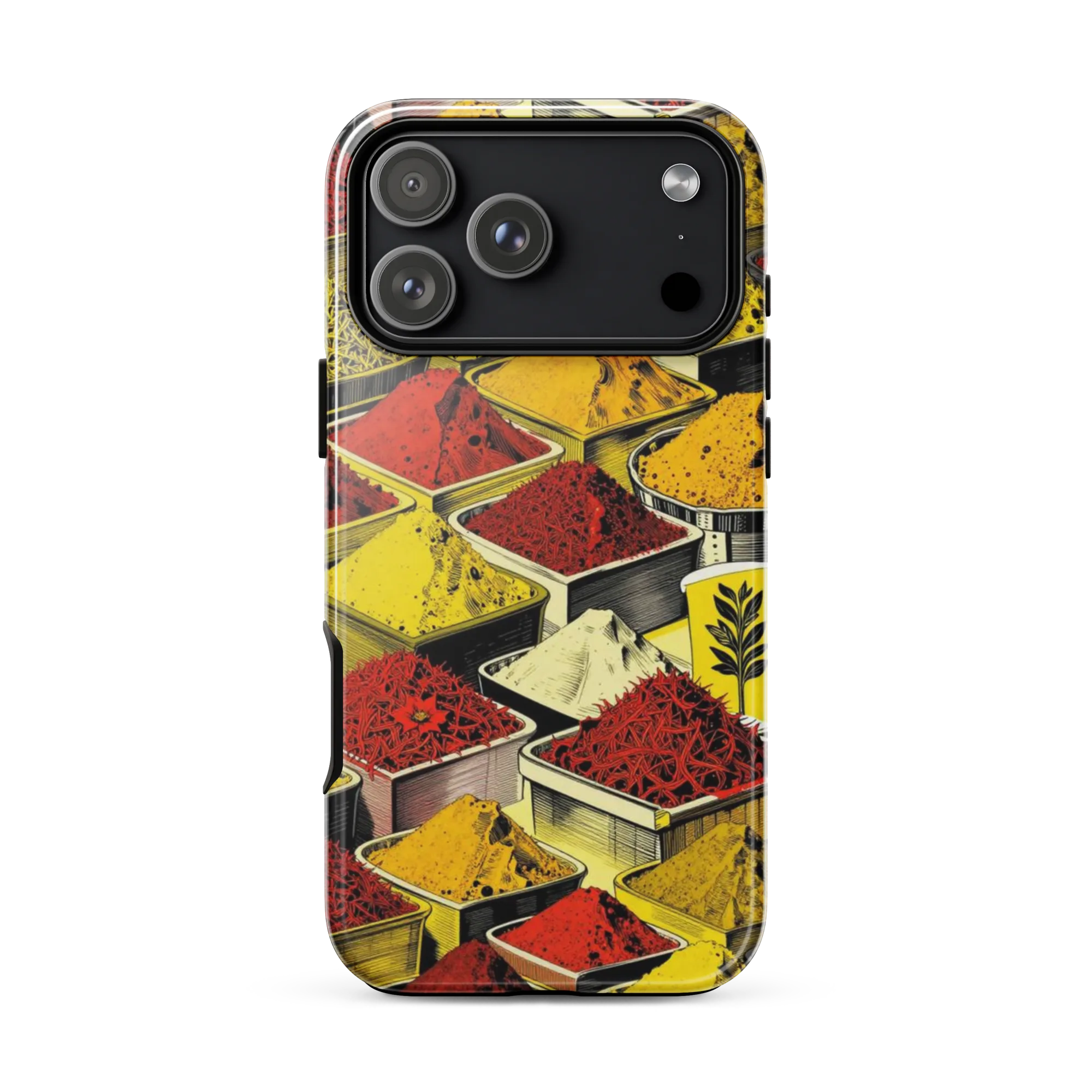 Spice Market Static on Tough Case for iPhone® — Front