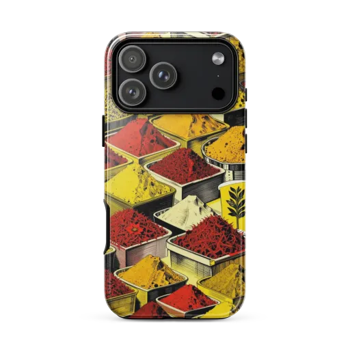 Spice Market Static on a Tough Case for iPhone®