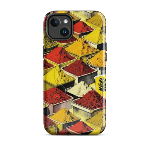 Spice Market Static on a MagSafe Tough Case for iPhone®