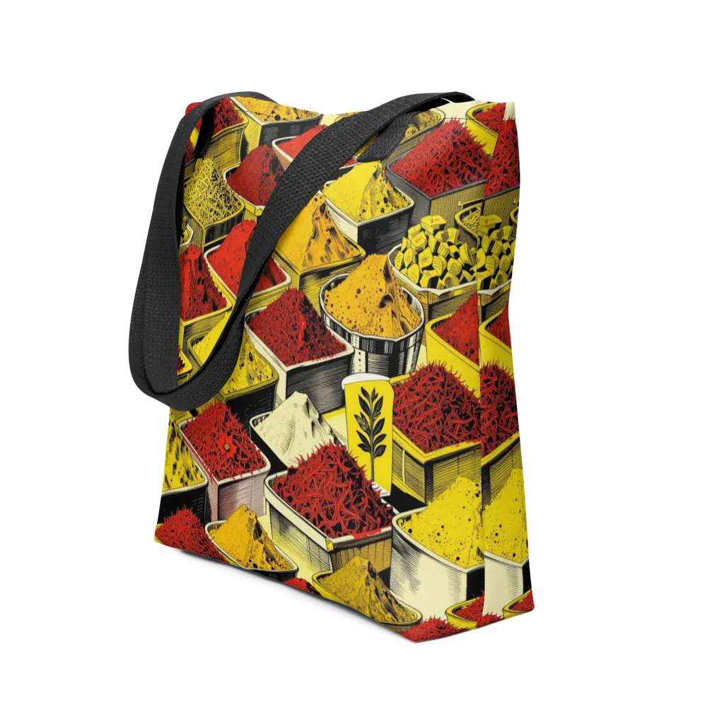 Spice Market Static on Tote Bag — Front