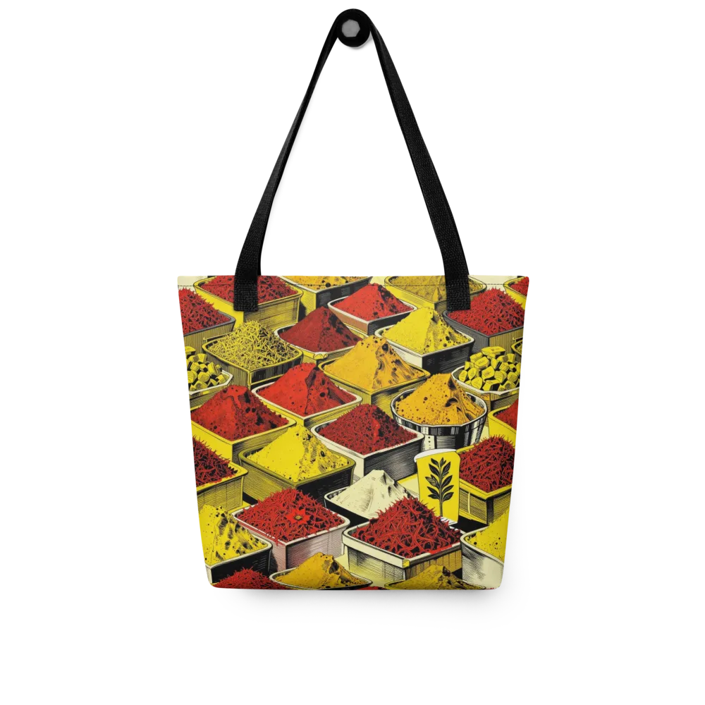 Spice Market Static on Tote Bag — Front
