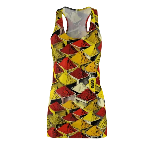 Spice Market Static on a Racerback Dress