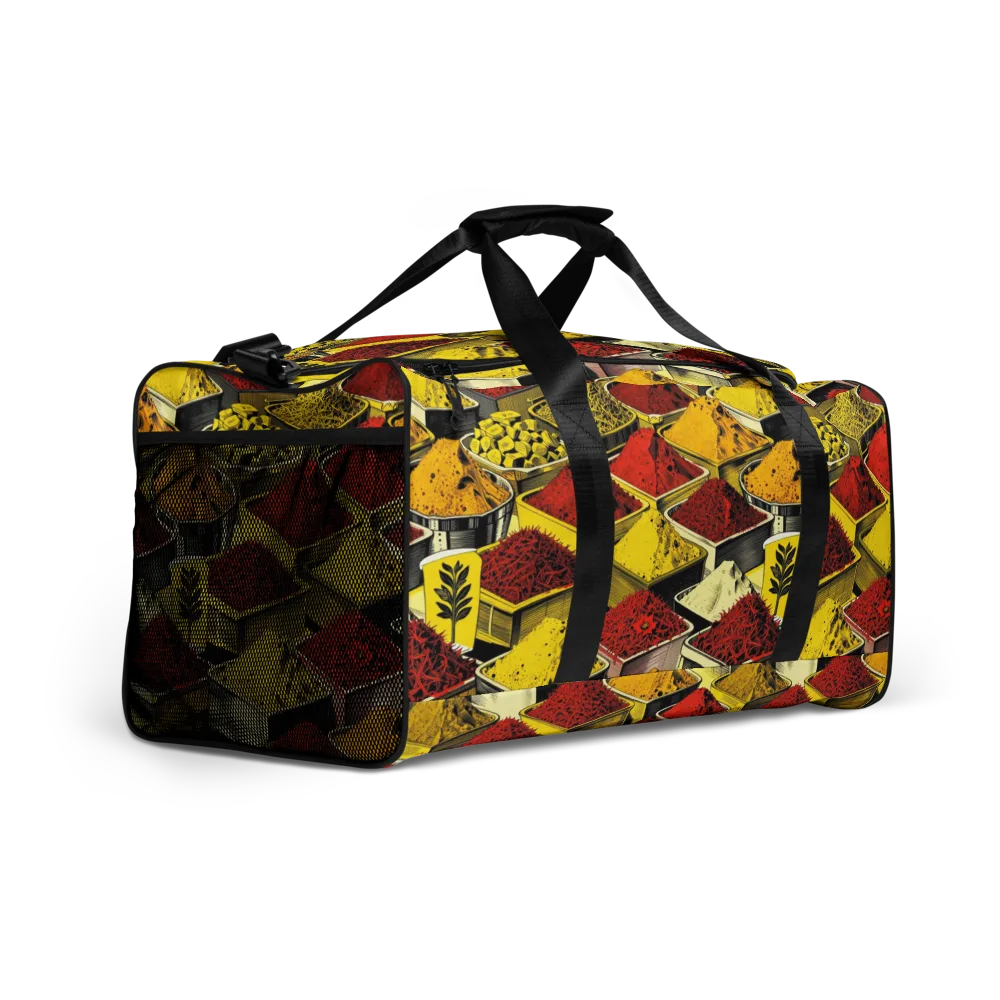 Spice Market Static on Duffle Bag — Right Front