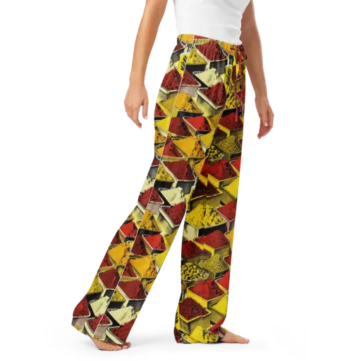 Spice Market Static on a Women's Pajama Pants
