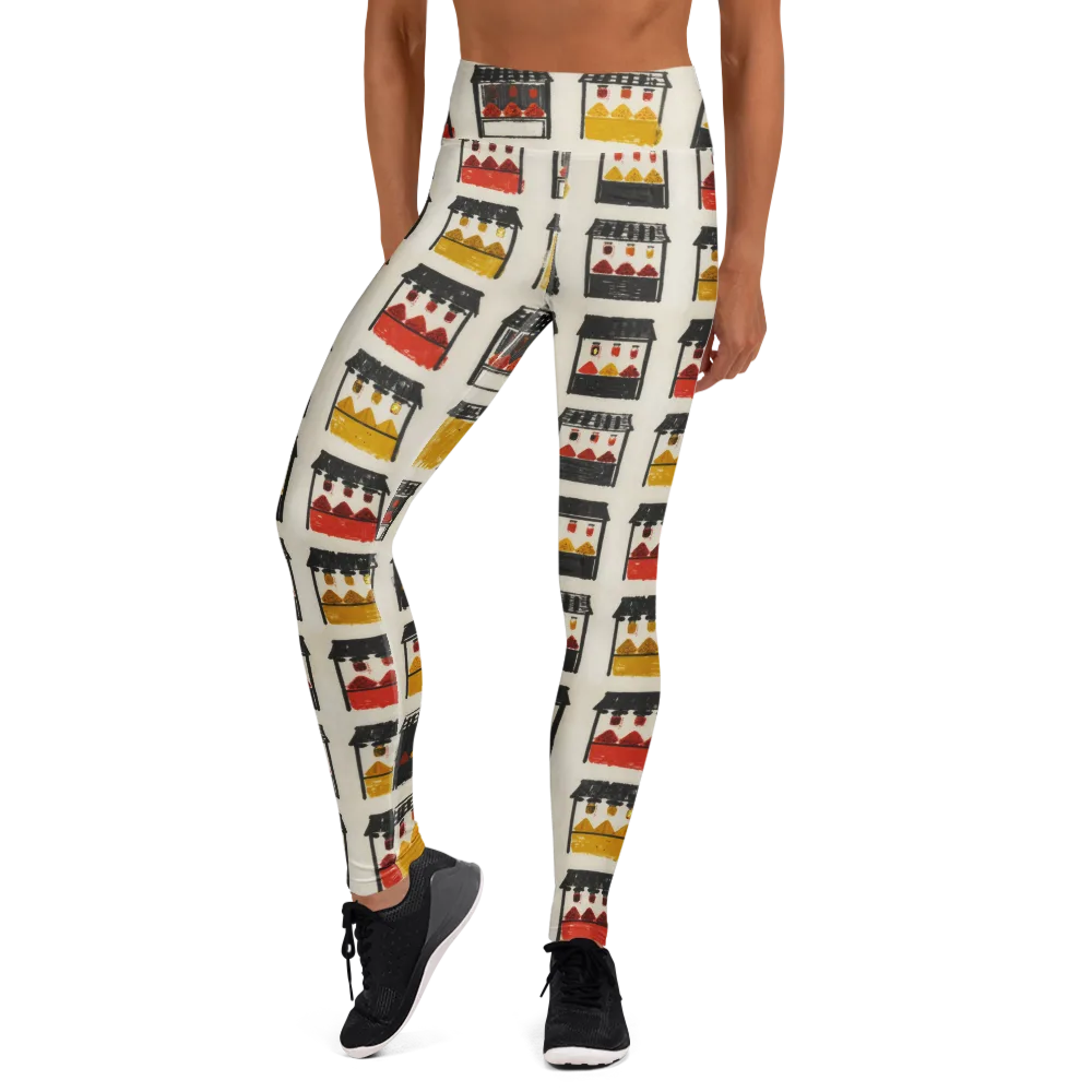 Market Stall Study on Yoga Leggings — Front