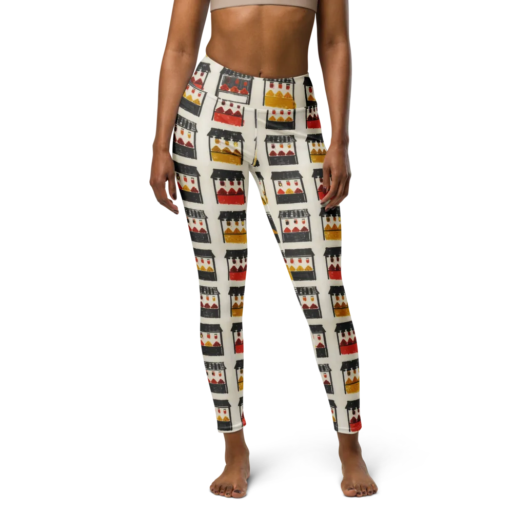 Market Stall Study on Yoga Leggings — Front