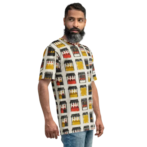 Market Stall Study on Men's Crew Neck T-Shirt