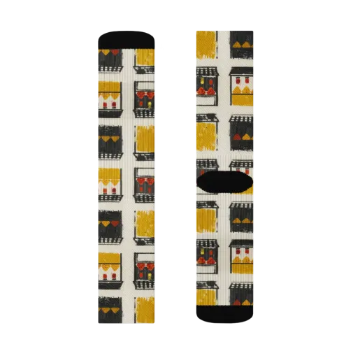 Market Stall Study on a Socks