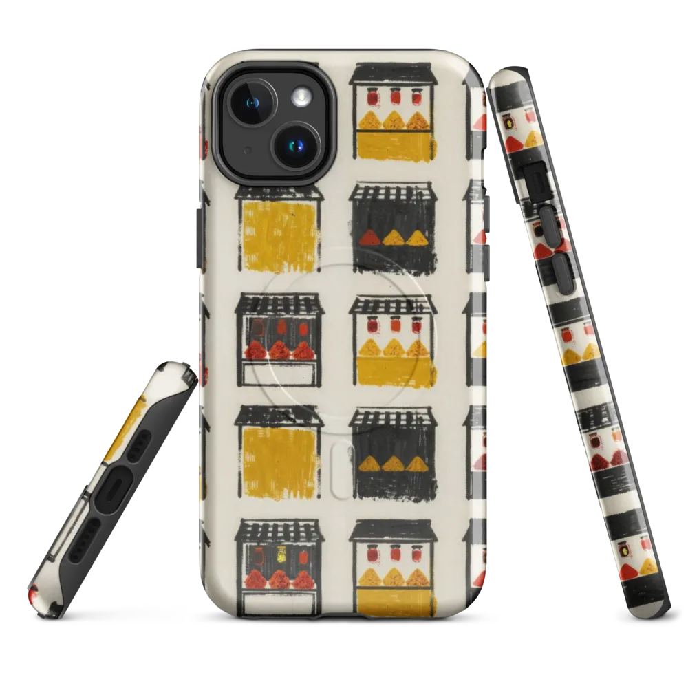 Market Stall Study on MagSafe Tough Case for iPhone® — Front