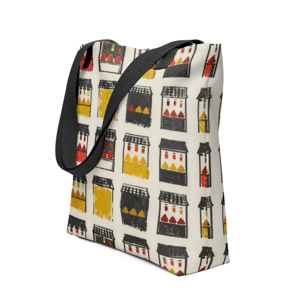 Market Stall Study on Tote Bag — Front