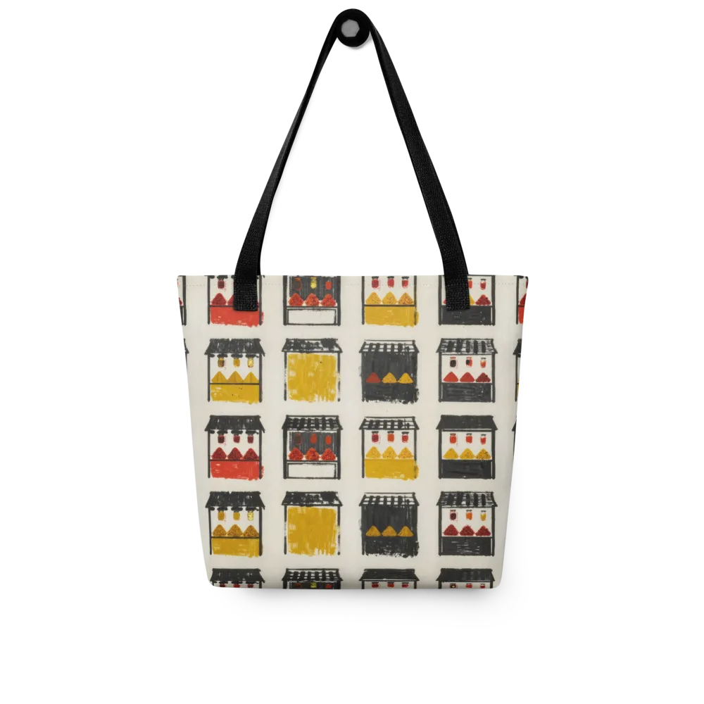 Market Stall Study on Tote Bag — Front