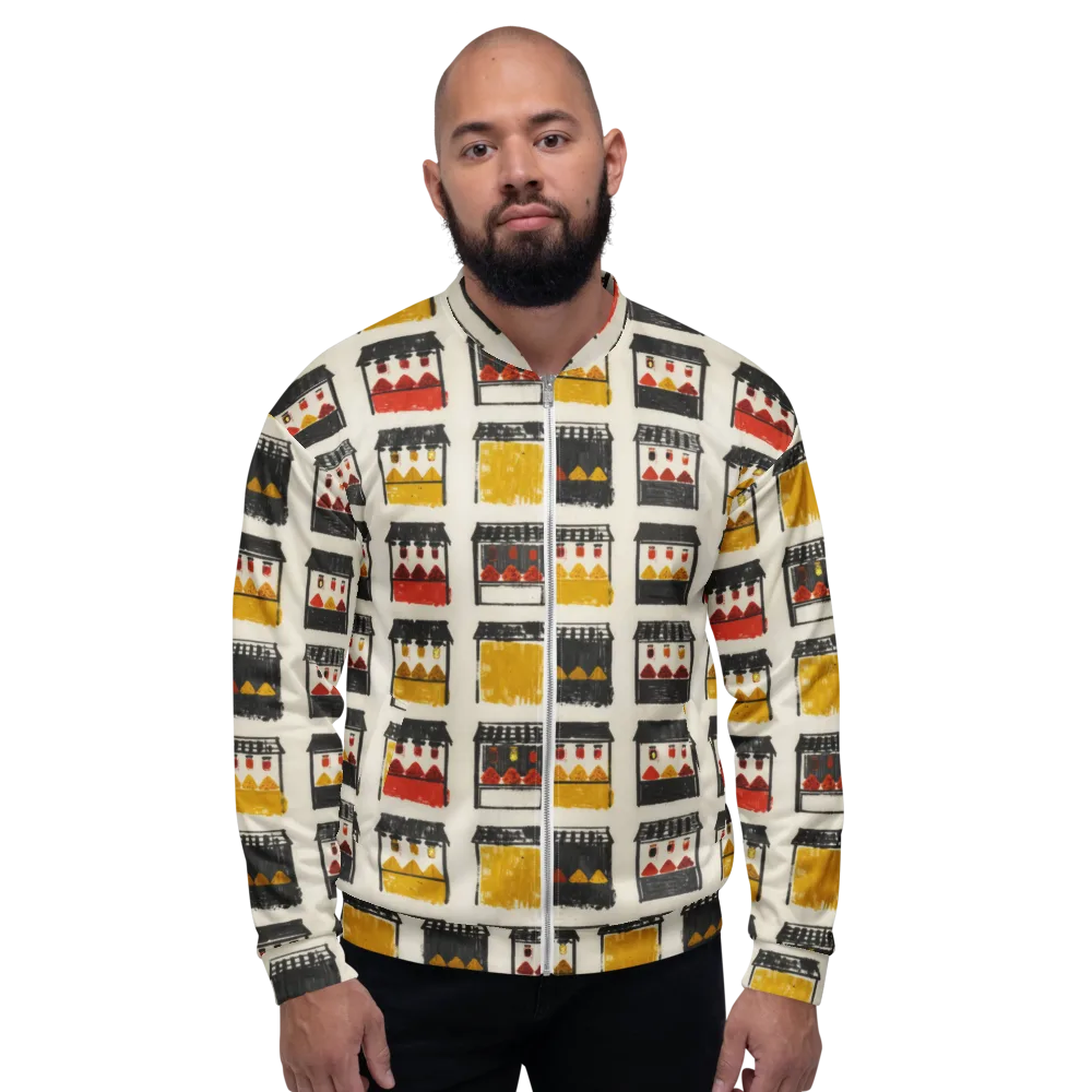 Market Stall Study on Bomber Jacket — Front
