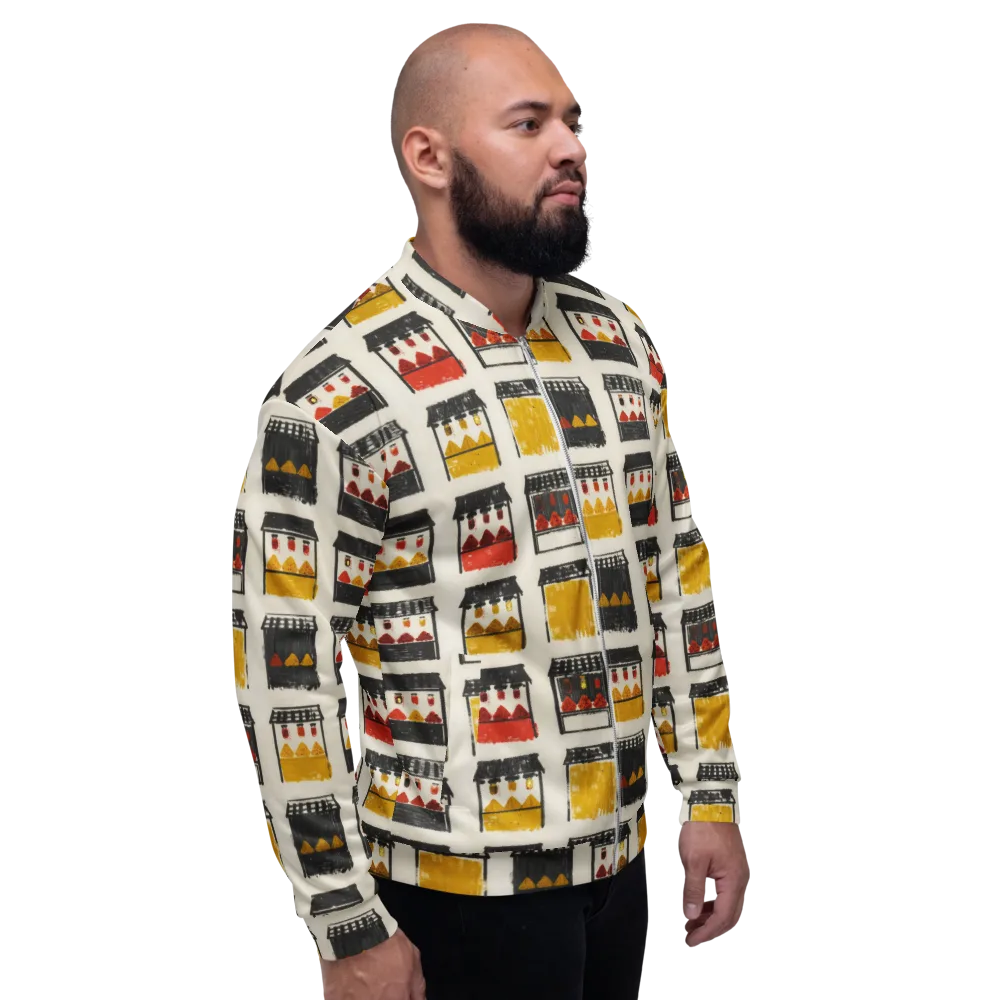 Market Stall Study on Bomber Jacket — Right