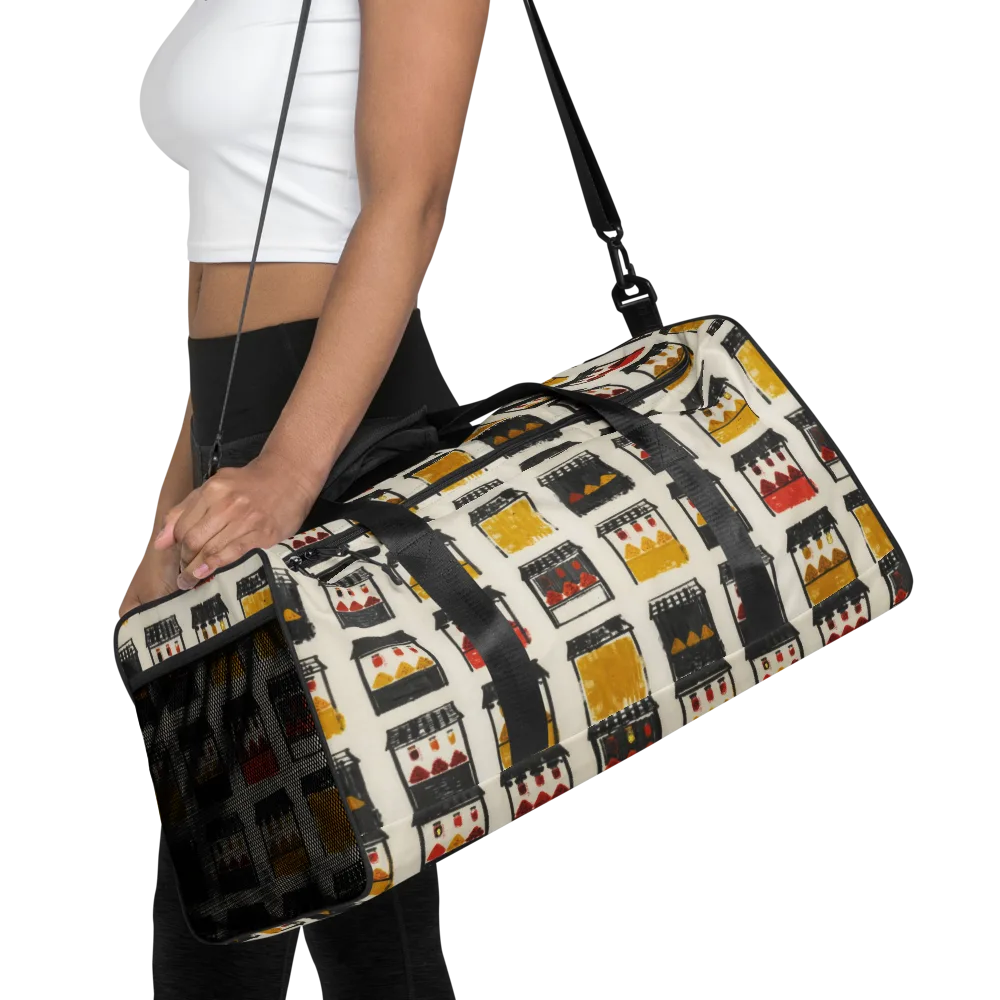Market Stall Study on Duffle Bag — Front
