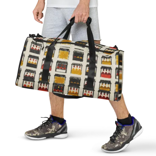 Market Stall Study on a Duffle Bag