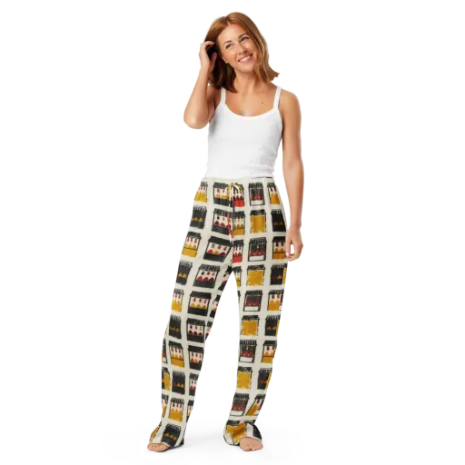 Market Stall Study on a Women's Pajama Pants