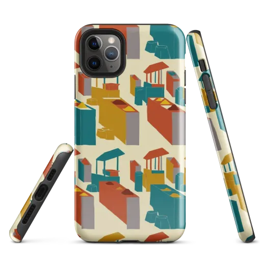 Market Geometry on a Tough Case for iPhone®