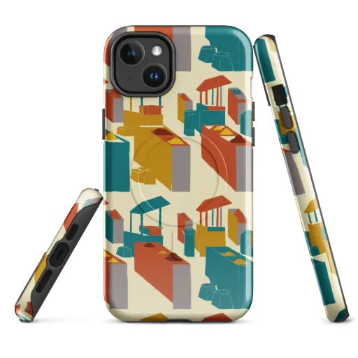 Market Geometry on a MagSafe Tough Case for iPhone®