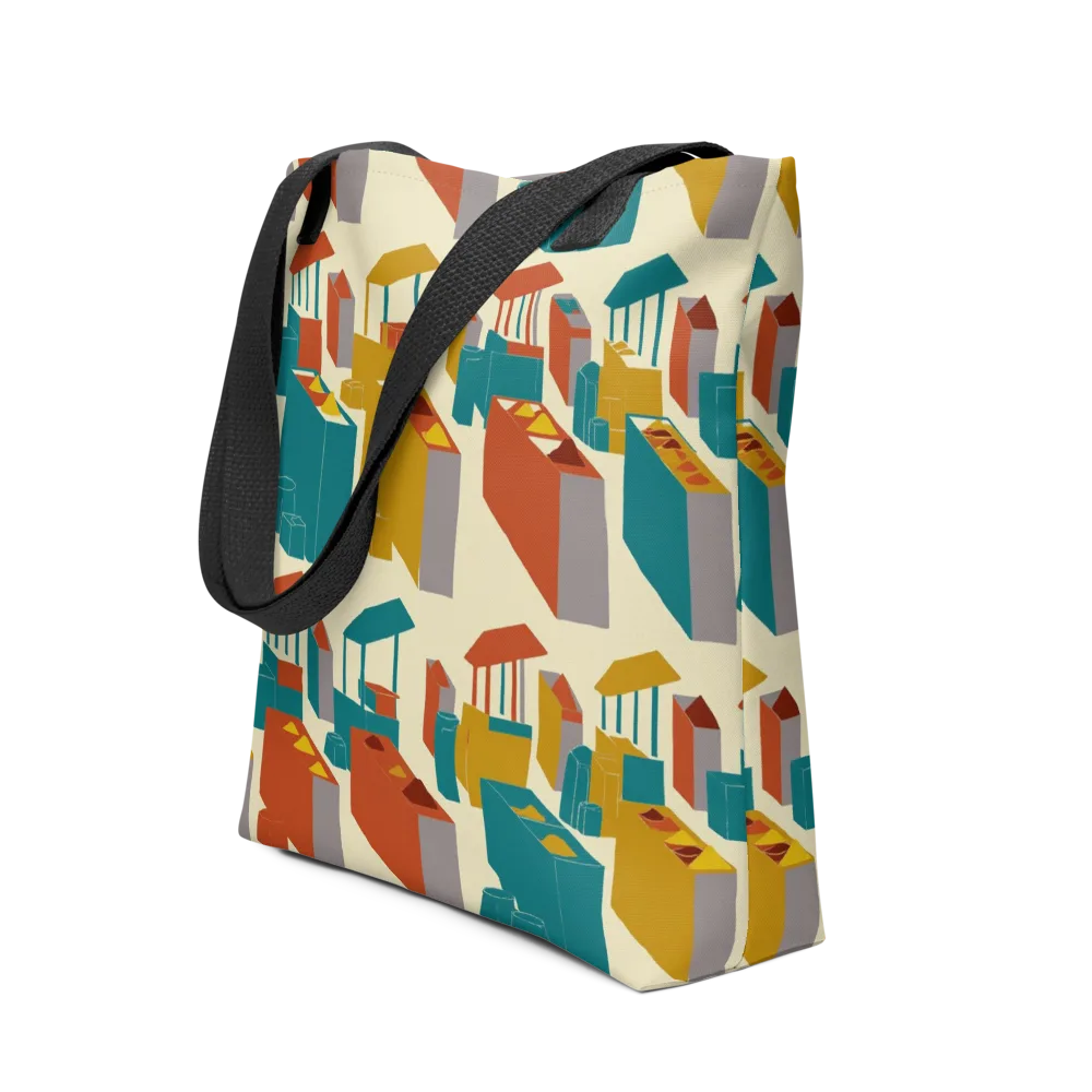 Market Geometry on Tote Bag — Front