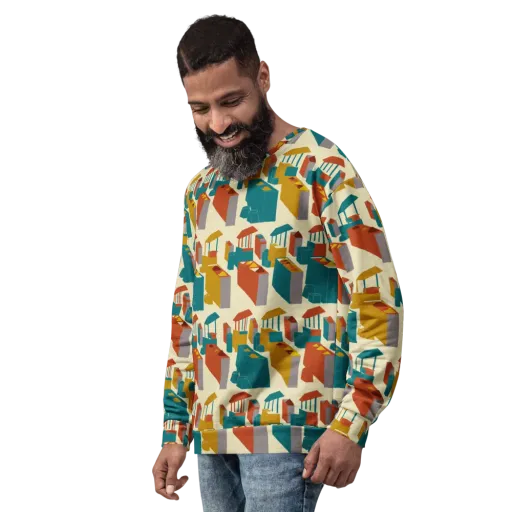 Market Geometry on a Sweatshirt