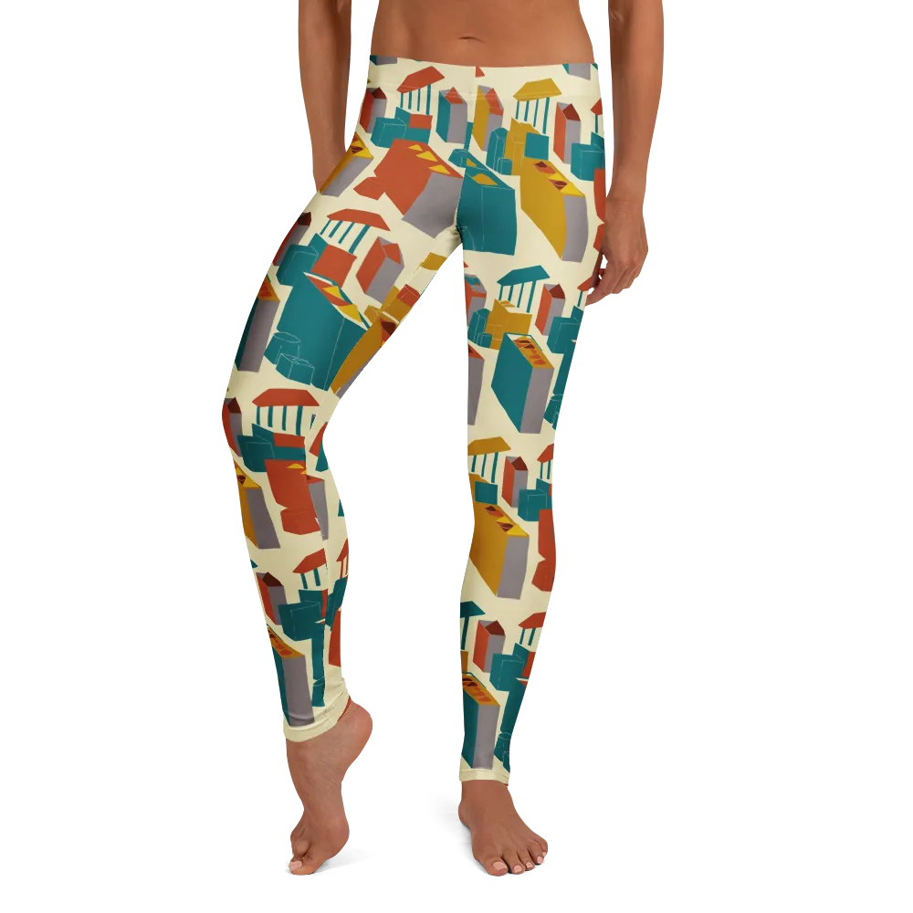 Market Geometry on Leggings — Front