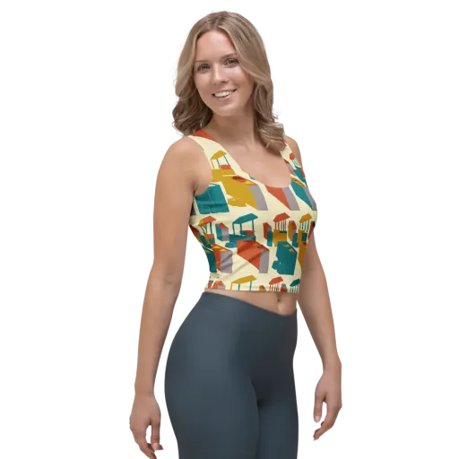Market Geometry on a Crop Top