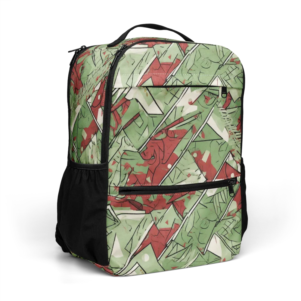 Redwood Riddle on Utility Backpack — Right Front