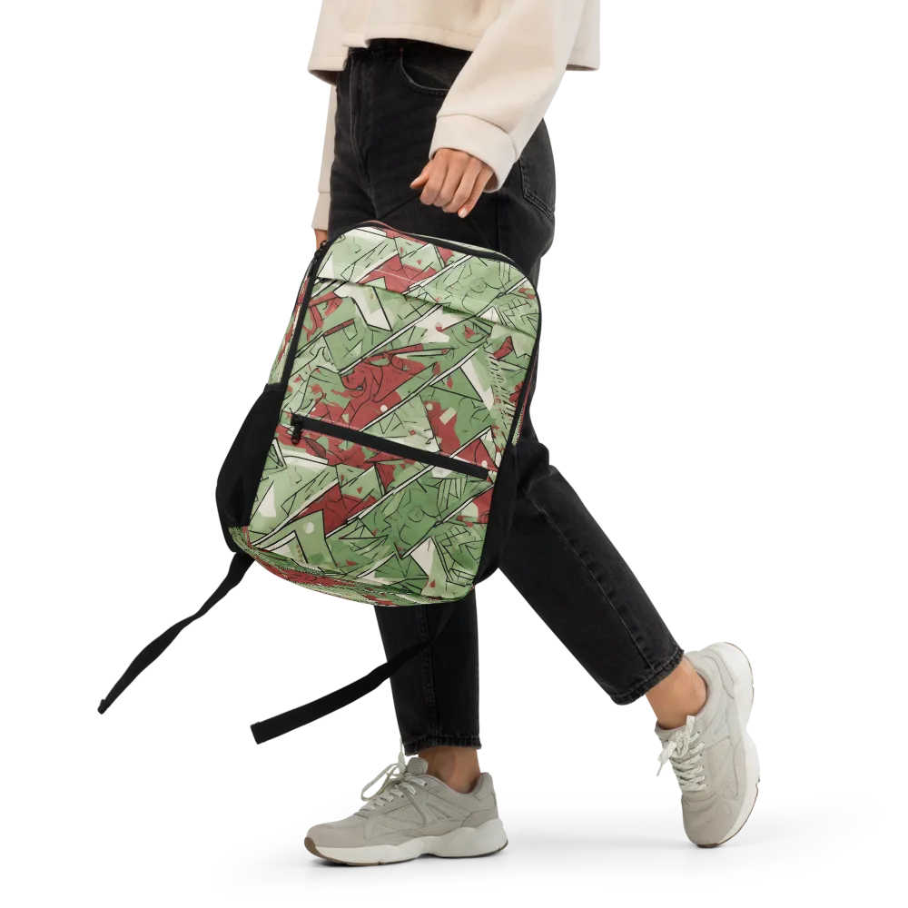 Redwood Riddle on Utility Backpack — Front